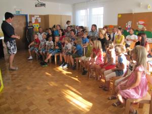 Prvič v razredu košanske šole